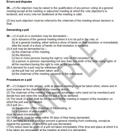 Memorandum of Association - Free ZIMSEC & Cambridge Revision Notes