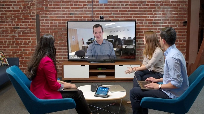 What is the use of video conferencing picture
